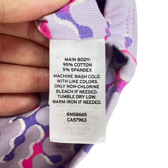 NWT BP. Purple Geo Tube Tank Top Size XS - Picture 4 of 7